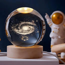 Luminária de Cristal Galáxia