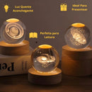 Luminária de Cristal Galáxia