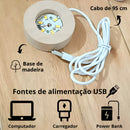 Luminária de Cristal Galáxia