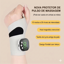 Massageador de pulso de mão elétrico sem fio