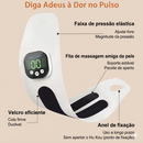 Massageador de pulso de mão elétrico sem fio