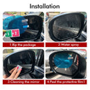 Película protetora transparente à prova de chuva para retrovisor