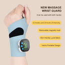 Massageador de pulso de mão elétrico sem fio