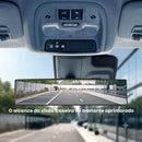 Espelho retrovisor interno para carro antirreflexo visão panorâmica